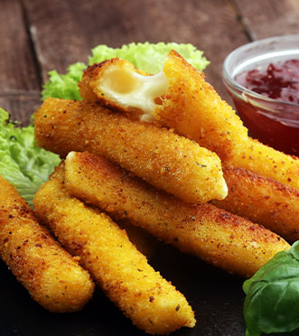 Gooey mozzarella sticks from Americano