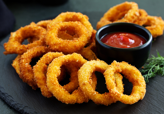 The best onion rings from Americano